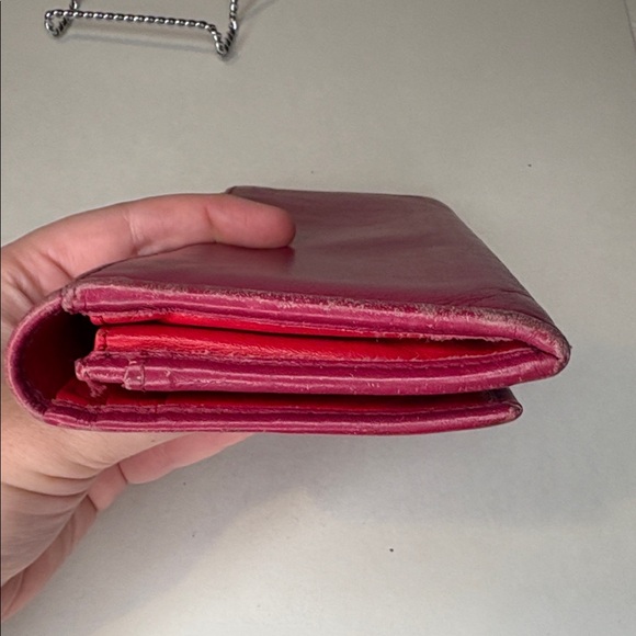 furla red bow front long wallet Chantilly - Picture 6 of 11